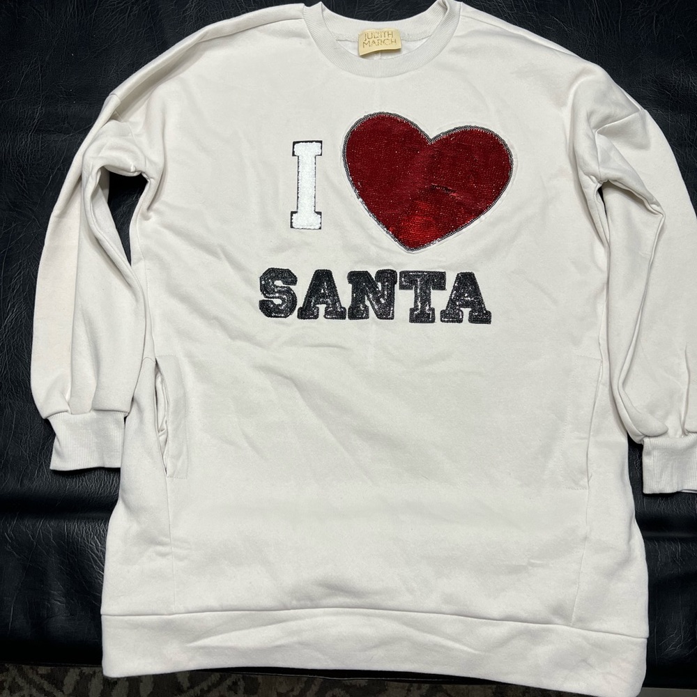 Judith March I love Santa sweater